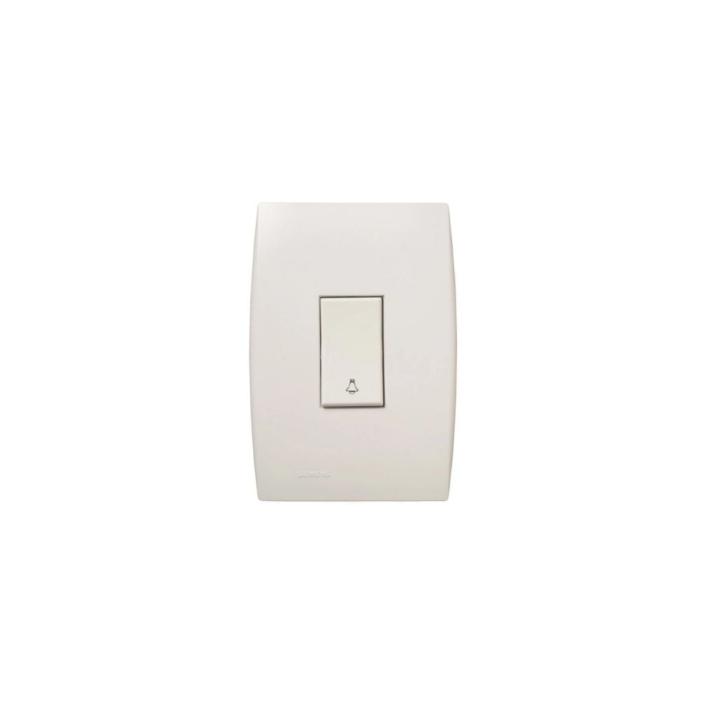 Conjunto Soprano Ilus 4X2 Branco com Placa 1 Campainha 5TD99040