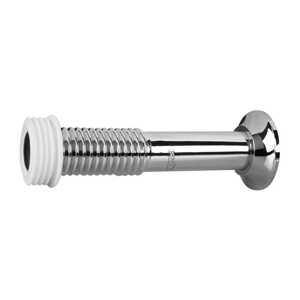 Tubo Ligacao Censi Flexível Cromado 25cm 7289-1