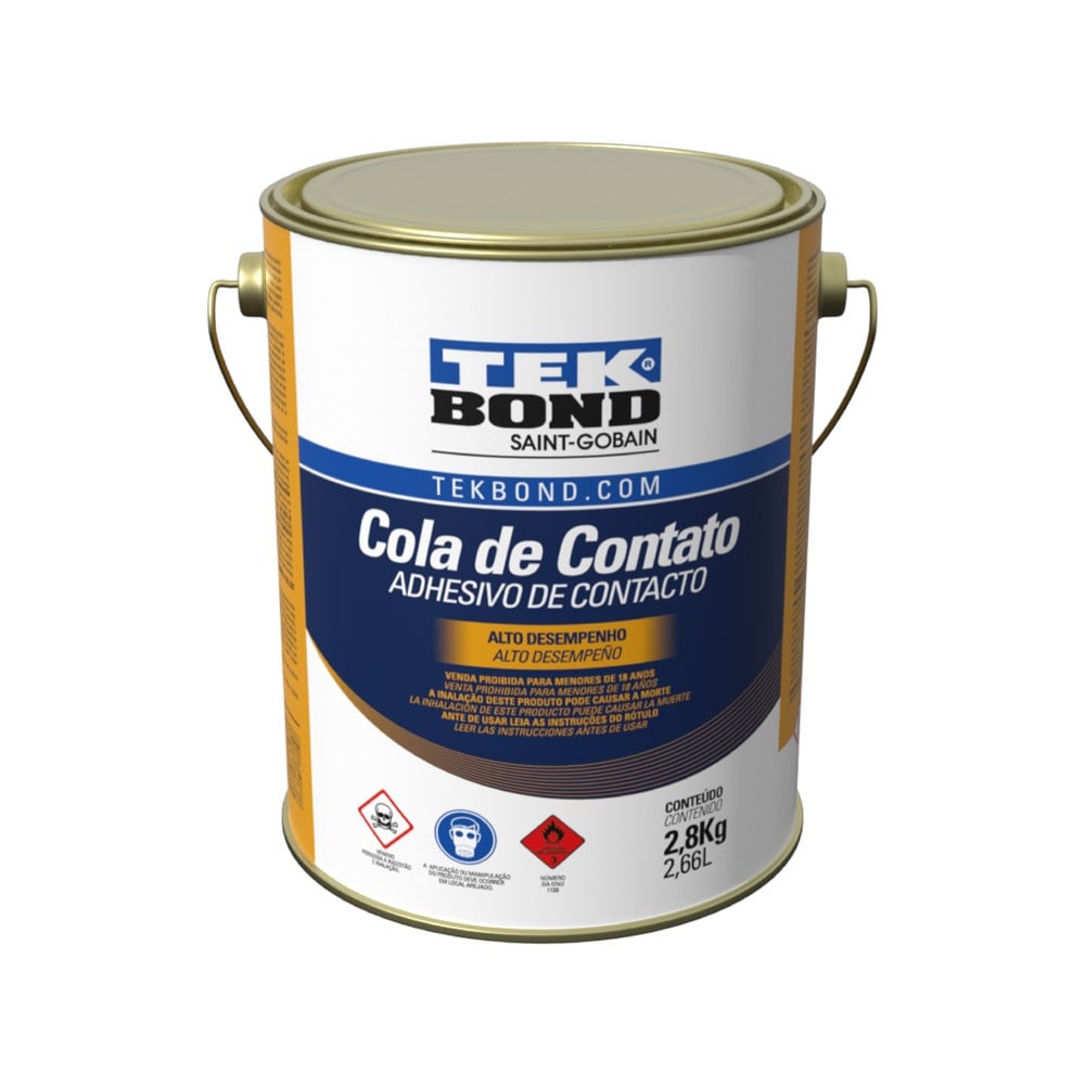 Cola Contato Tekbond 2,8KG | 78072716141