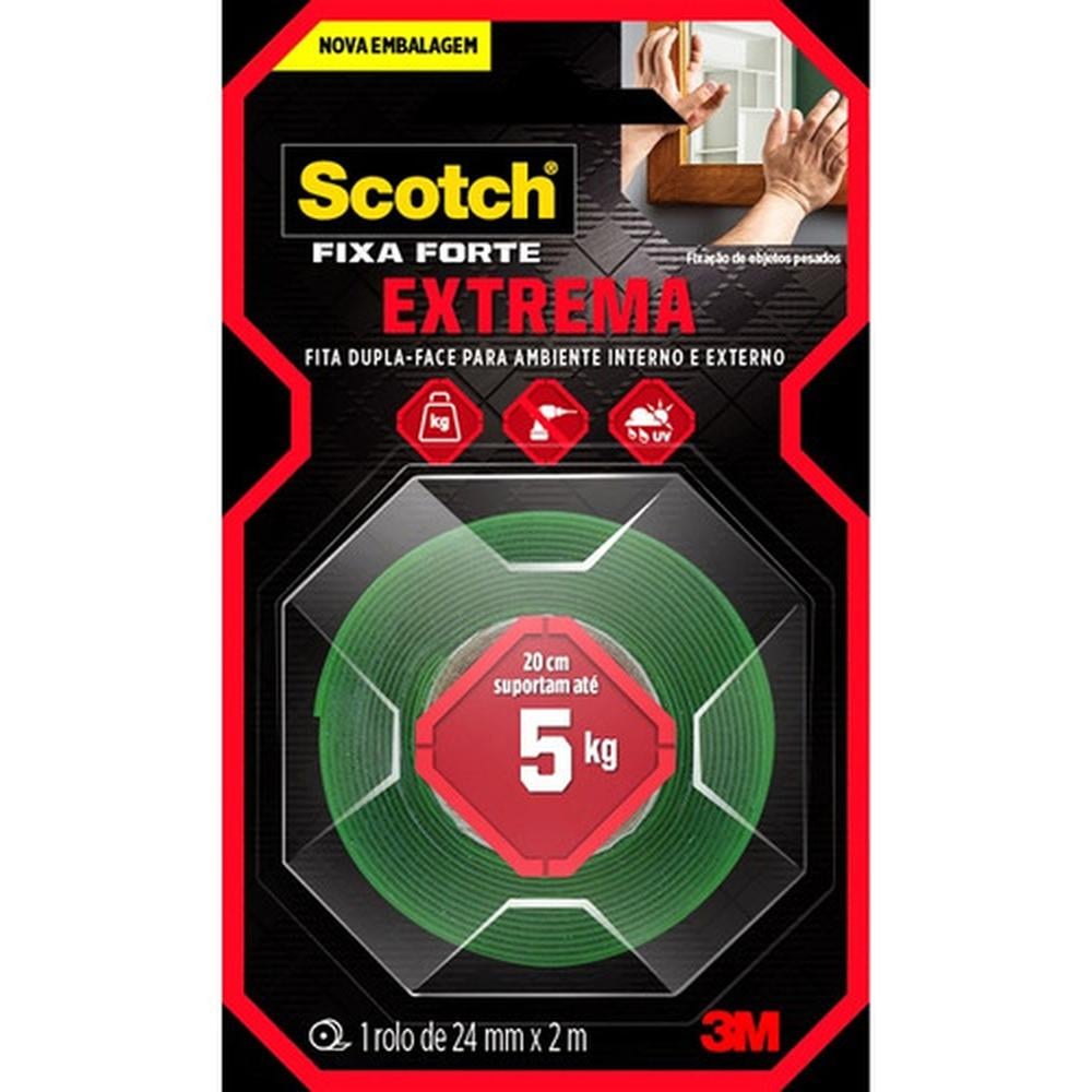 Fita Dupla Face 3M Extrema 24mm X2M | HB004492250 - imagem 1
