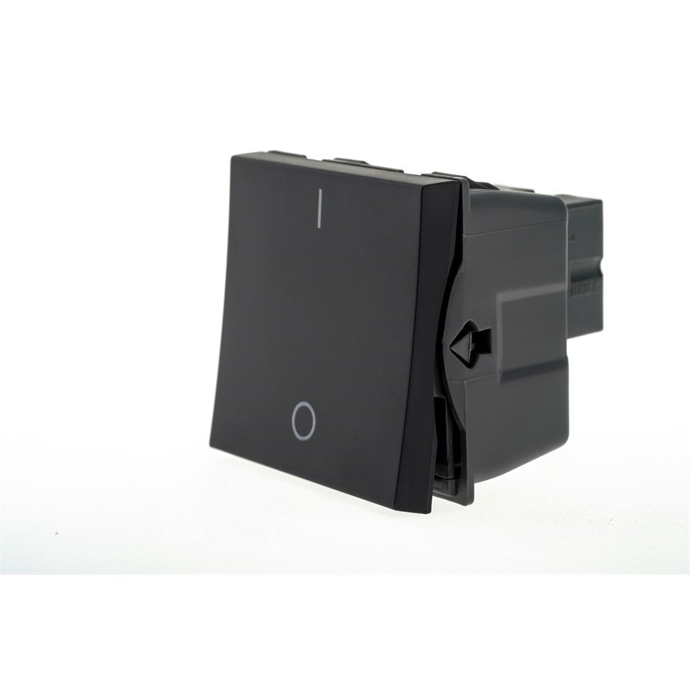 Módulo Pial Plus+ Preto 1 Simples Bipolar 25A 612016PT