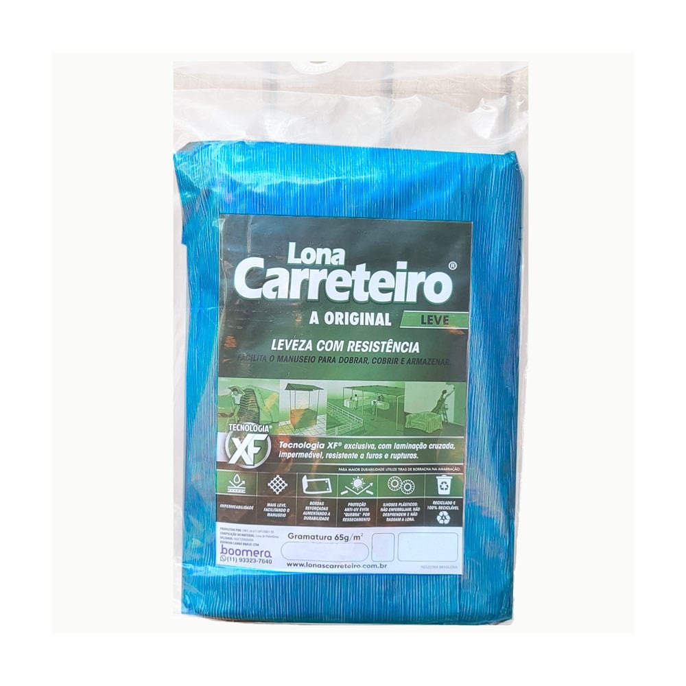 LONA CARRETEIRO ITAP/BOOMERA AZUL 4 X 3M 65MIC 9000221.PA